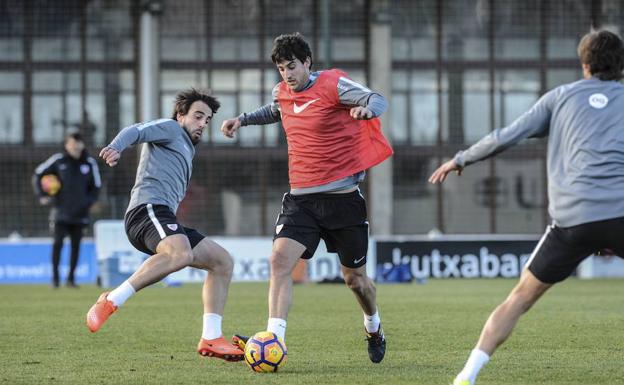 San José, durante un entrenamiento.