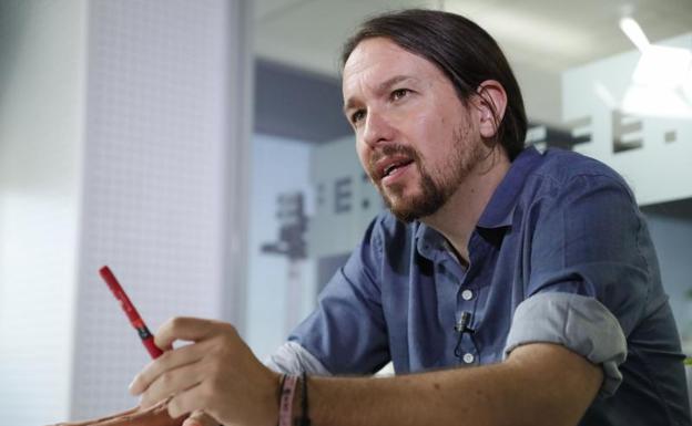 El líder del Podemos, Pablo Iglesias.
