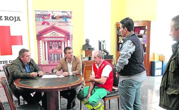 La Cruz Roja de Eibar-Ermua es un organismo que cuenta con mucha actividad a lo largo del año en tareas humanitarias.