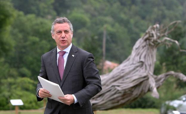 El lehendakari, Iñigo Urkullu.