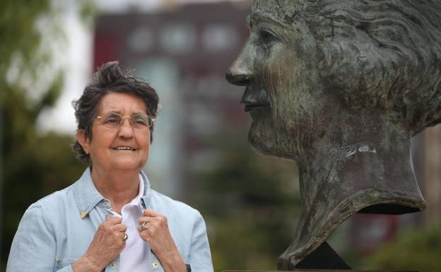 Blanca Estrella Ruiz, presidenta de la asociación Clara Campoamor. /Luis Ángel Gómez