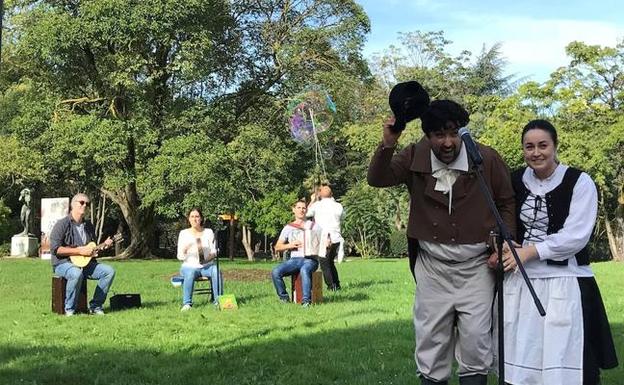 La propuesta permitirá «hacer un viaje imaginario al pasado» el fin de semana que viene . / S. LLAMAS