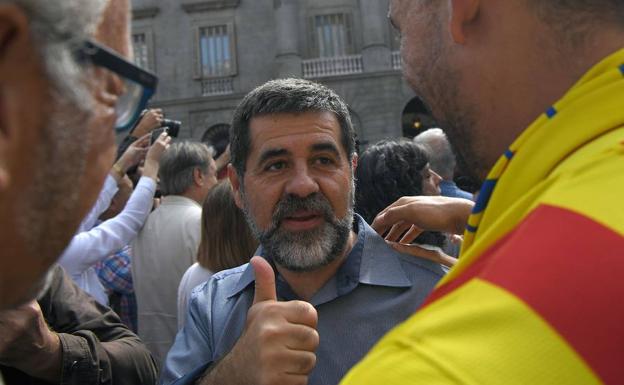El presidente de la ANC, Jordi Sànchez./Afp