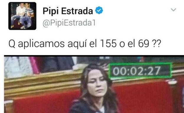 Imagen del polémico tuit, que ya ha sido borrado.