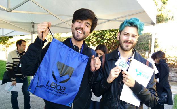 Participantes de una de las ediciones de Leioa Blog/MIRIAM COS