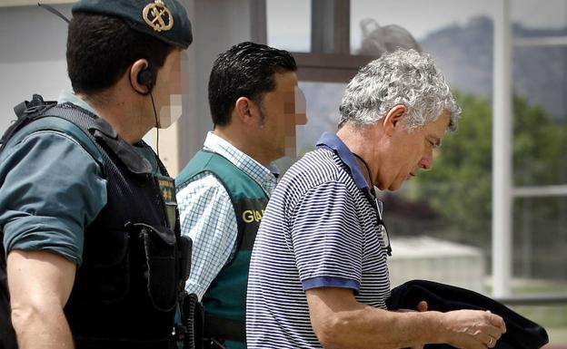 Villar, a la entrada en prisión en julio. /Óscar del Pozo