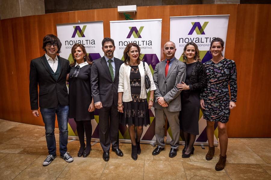 Luis Piedrahita, Monserrat Ruiz, Eugenio Pérez Arieta-Araunabeña, Elena Egido, Gaizka Cruz, Ana Fouassier y Leyre Donaire. /YVONNE FERNÁNDEZ