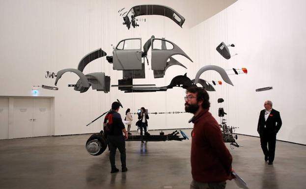 Exposición en el Museo Guggenheim./JORDI ALEMANY