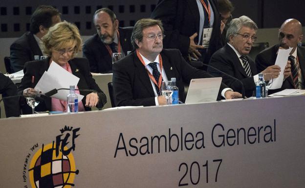 Asamblea de la FEF. /Santi Donaire (Efe)