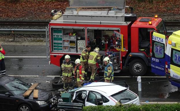 Imagen del accidente/Edu Melchor