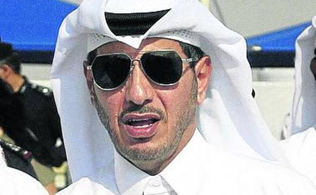 El jeque Abdullah bin Nasser. /