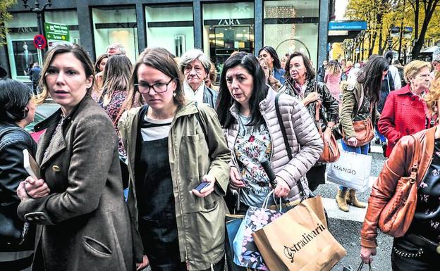 La población se incrementó ligeramente en Euskadi durante el año pasado. /Iñaki Andrés