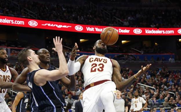 LeBron James./Reuters