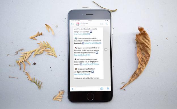 Recibe las noticias de EL CORREO por WhatsApp