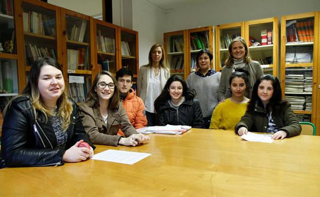 Los participantes del Instituto Cruces.
