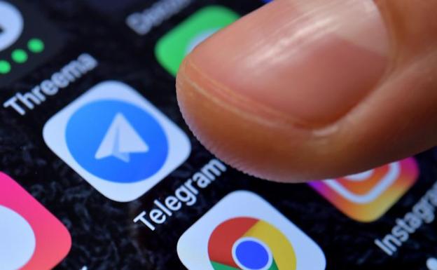 La 'app' Telegram./Efe