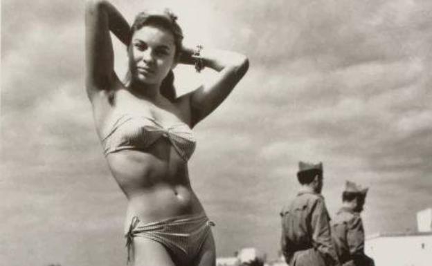 'Monique, first Ibiza bikini', (c.1954)