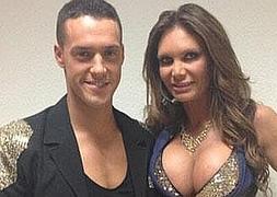 Yola Berrocal y su novio en 'Sálvame Deluxe'/