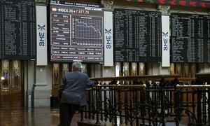 Interior de la Bolsa de Madrid. / Juan Carlos Hidalgo (Efe)/