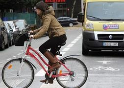 Las nuevas calles obligan a los conductores a estar atentos./