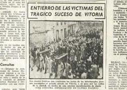 Toda Vitoria quedó conmocionada y muchísimos acudieron al sepelio/