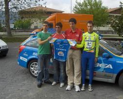 CARAS NUEVAS. Mikel Nieve, Castroviejo, Sergio De Lis y Miguel Mínguez. / LAUKIZCONTINENTAL.COM/