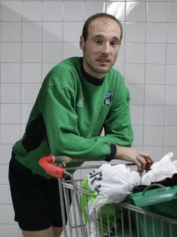 Gaizka Toquero, en su etapa en el Sestao. / EL CORREO/