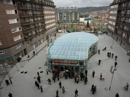 La nueva estación de Miribilla./ Luis Ángel Gómez/