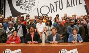 Imagen del acto desarrollado en el Euskalduna. ::LUIS ÁNGEL GÓMEZ/