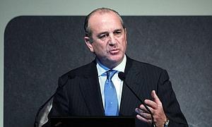 El presidente de Confebask, hace unos meses./ E.C./