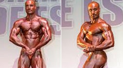 Rubén Fernández muestra sus músculos/