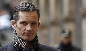 El marido de la Infanta, durante su última comparecencia ante el juez./ AFP/