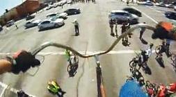Así es la bici más alta del mundo