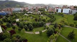 Vista aérea del parque Europa./ Jordi Alemany/