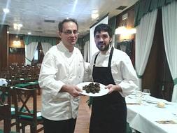 Iñigo Ruiz y Óscar García. /E. C./