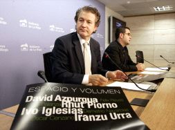 PRESENTACIÓN. Del Río y Merino, en la rueda de prensa. / S. E./