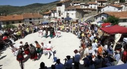 El folclore ocupó un lugar destacado en la celebración del Día del Camero Viejo. / MIGUEL HERREROS/
