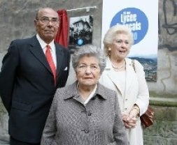 Sixto Lamana, María Pilar Brouard y María Begoña Olagorta./