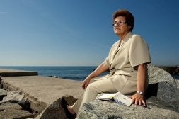 María José Olivé perdió a su marido aquel día y reconoce que cada vez que se produce un atentado piensa que «ojalá sea el último»./