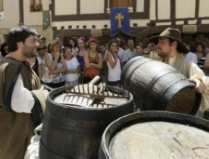 Imagen de una actuación en una feria anterior. ::
IGOR AIZPURU/
