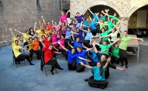 Los innovadores montajes del coro infantil de Leioa empiezan a tener seguidores. ::
K. K./