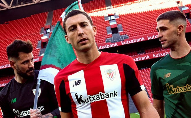 Equipación del Athletic Club Bilbao: camiseta, pantalon y medias