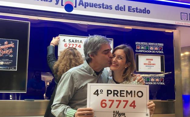 Un cuarto premio deja 200.000 euros en el centro comercial Artea