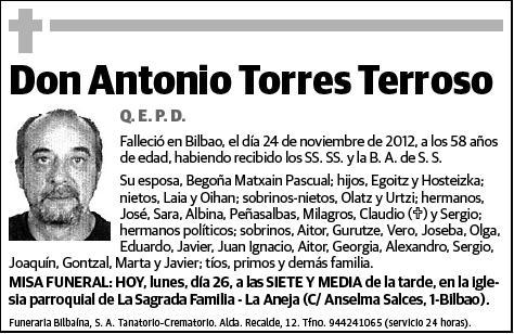 TORRES TERROSO,ANTONIO
