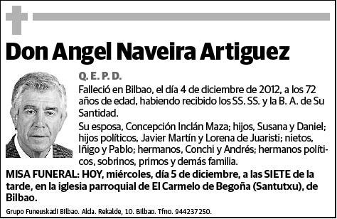 NAVEIRA ARTIGUEZ,ANGEL