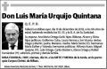 URQUIJO QUINTANA,LUIS MARIA