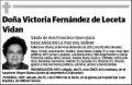 FERNANDEZ DE LECETA VIDAN,VICTORIA