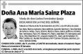 SAINZ PLAZA,ANA MARIA