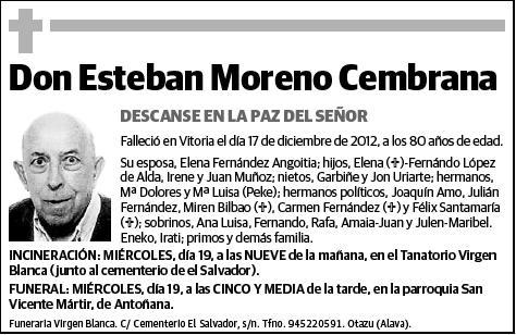 MORENO CEMBRANA,ESTEBAN