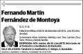 MARTIN FERNANDEZ DE MONTOYA,FERNANDO